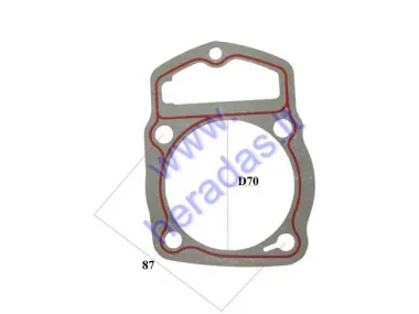 Cylinder gasket for motorcycle 200-250 cc MTL250  engine type 169FMM fits MOTOLAND