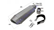 Muffler for motorcycle 51mm 38mm Akrapovic replica DB Killer