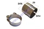 Motorcycle Muffler adapter transition 54x58mm