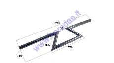 HANDLEBAR FOR MOTORCYCLE, ELECTRIC MOTOR SCOOTER, SCOOTER "lightning"  FITS CITYCOCO