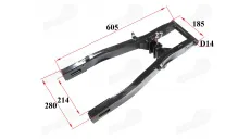 Rear fork for motorcycle fits FR50