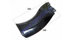 Motorcycle rear mudguard, suitable for the model ZUUMAV 250cc