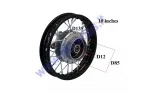 Motociklo galinis ratas  10 colių  tinka mini motociklams  50-100cc SPARK, STORM R10 ratlankis