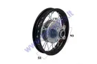 Rear wheel 10 inch fits mini motorcycles 50-100cc BULL, STORM