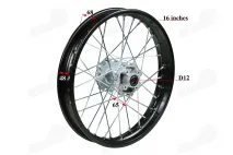 Rear rim 16 inch fits motorcycles 150-250cc  R16