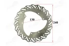 rear brake disc for motorcycle fits CRF 240