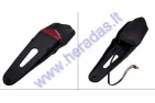 Motocycle tail light OFF-ROAD LED with REAR FENDER COVER (place for TURN SIGNAL LIGHTS) Enduro WITH homologation