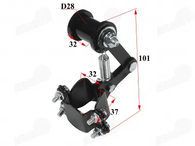 Chain tensioner universal