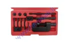Chain riveting and separation kit tool for motorcycle