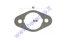 Motociklo karbiuratoriaus kolektoriaus popierinė tarpinė 200-250 cc MTL250  variklio tipas 169Ftinka MOTOLAND