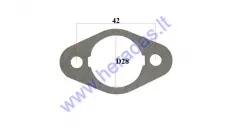 Paper gasket carburetor manifold for motorcycle 200-250 cc MTL250  engine type 169F fits MOTOLAND