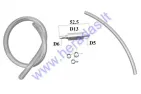 Hydraulic brake bleeder, brake fluid replacement tool for motorcycle, ATV