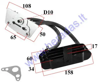 MOTORCYCLE, QUAD BIKE OIL COOLER GY6