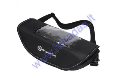 Motorcycle handlebar bag universal Supermoto, Enduro travel bag with phone case