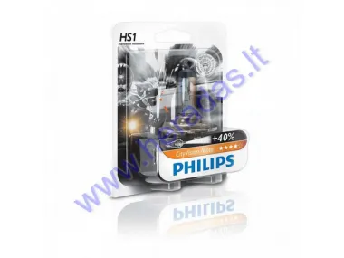 Motociklo lemputė 12V 35/35W PHILIPS CITY VISION MOTO apsauga nuo vibracijos PX43T