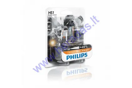 Motociklo lemputė 12V 35/35W PHILIPS CITY VISION MOTO apsauga nuo vibracijos PX43T Tinka PRAKTIK1,2