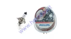 MOTOCIKLO LEMPUTĖ 12V H4 60/55W PHILIPS EXTRA DUTY APSAUGA NUO VIBRACIJOS