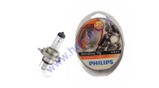 MOTOCIKLO LEMPUTĖ 12V HS1 35/35W PHILIPS EXTRA DUTY APSAUGA NUO VIBRACIJOS PX43T