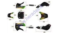 STICKER DECAL SET, FITS TO ORION 125CC, TORNADO 150CC