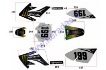 STICKER SET, FIT TO ORION 125CC