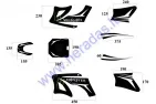 STICKER DECAL SET, FIT TO TORNADO 150CC