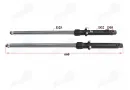 front shock absorber set for motorcycle, moped 50cc  fits CHAMP DELTA
