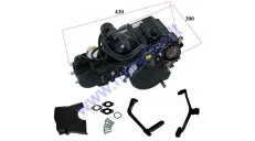 Motorcycle, moped engine four-stroke 139FMA 48cc 4-rail air-cooled, manual gearbox, electric and foot starter fits CHAMP MONTANA