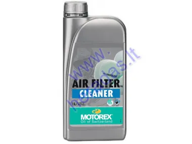 Motociklo oro filtro valiklis MOTOREX AIR FILTER CLEANER 1litras