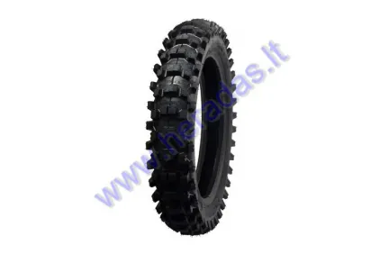 Motociklo padanga galinė krosinė 80/100-R12 41M M7312