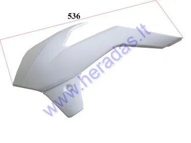 Front left side plastic for motorcycle, suitable for model ZUUMAV 250cc