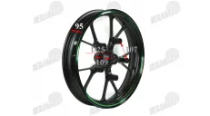 Motociklo priekinis ratlankis R17 17x3.00 tinka NAKED50 juodas