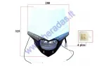 MOUNTED HEADLIGHT (WITH COVER) FOR MOTORCYCLE 6+6LED, HS1