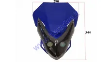 MOUNTED HEADLIGHT (WITH COVER) FOR MOTORCYCLE LED /LED