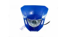 Mounted headlight (with cover) for motorcycle