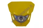 Mounted headlight (with cover) for motorcycle