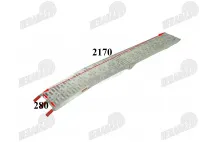 Motociklo rampa sulankstoma aliuminė 340kg 226cm plotis 29,5cm 1vnt Motociklo rampa sulankstoma aliuminė 340kg 226cm plotis 29,5cm 1vnt