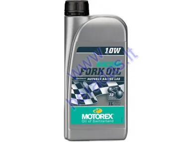 Motorcycle fork oil MOTOREX 10W 1 litre