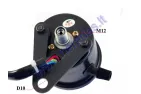 Motorcycle speedometer, odometer, travel counter, neutral gear. Indication of lights and turns lights