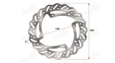 Rear brake disc of motorcycle, fits MOTOLAND MTL250