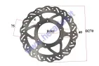 FRONT BRAKE DISC FOR MOTORCYCLE , FIT TO MOTOLAND MTL250