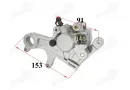 Brake caliper for motorcycle fits Honda CR125R CR250R CRF250R CRF450R CRF250X CRF450X 02-17