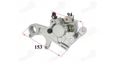 Brake caliper for motorcycle fits Honda CR125R CR250R CRF250R CRF450R CRF250X CRF450X 02-17