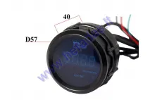 Motorcycle digital tachometer  (3 wires + - and wire to coil)
