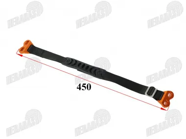 Motorcycle towing strap