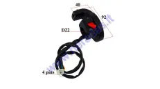 Motociklo  užvedimo/gesinimo jungiklis  tinka modeliui MOTOLAND MTL250