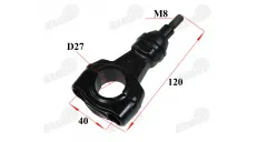 Handlebar mount kit for motorcycle fits NAKED50