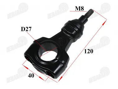 Handlebar mount kit for motorcycle fits NAKED50