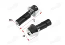 Motorcycle handlebar sliders, handlebar tips, "BAR END" fits FLASH50
