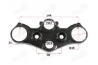 Steering fork holder saddle upper for motorcycle fits NAKED50