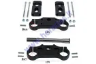 Fork brace clamp set for 125-250cc motorcycles
